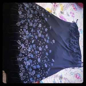 Black summer dress